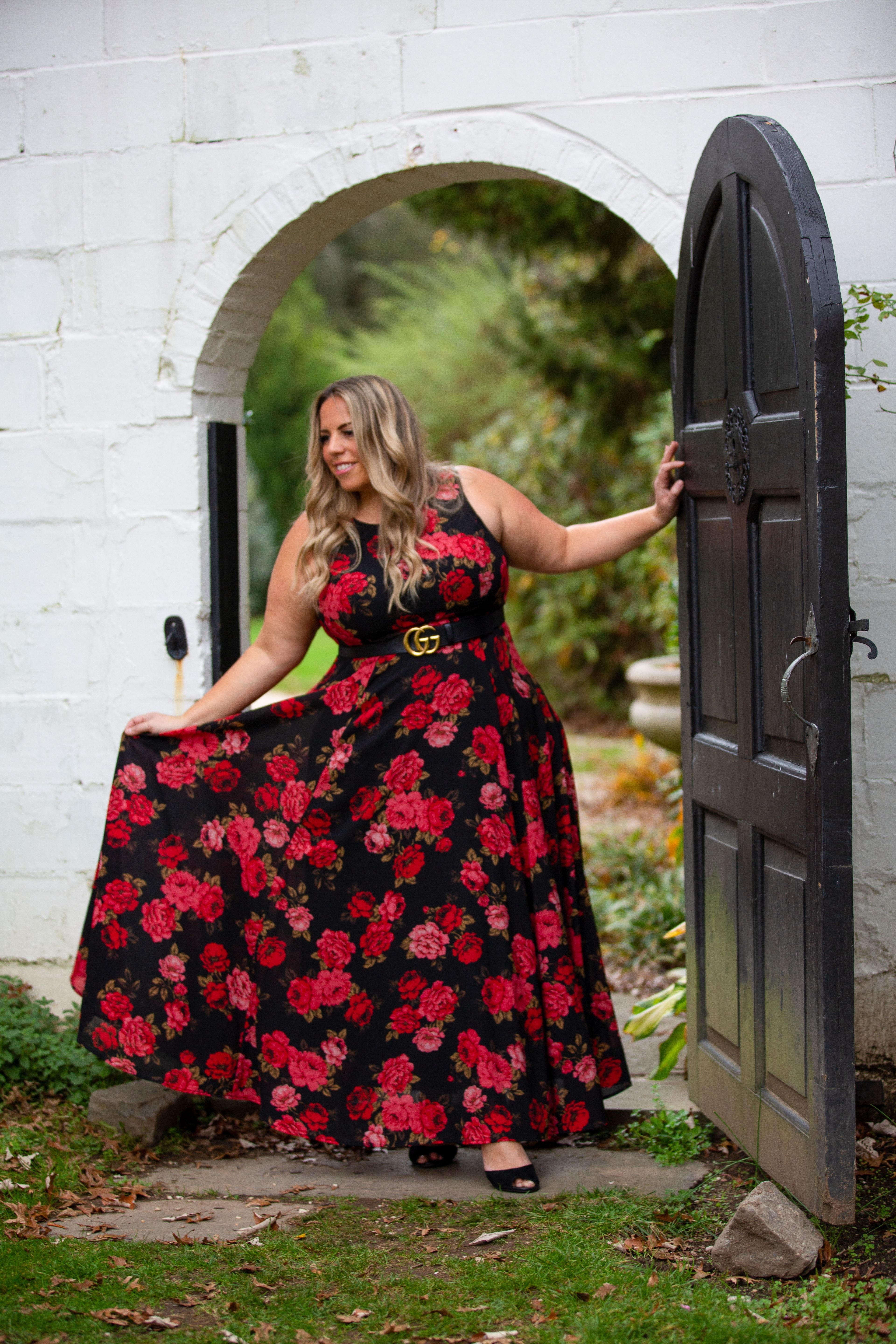 plus size fall dress Hanna Nikole Women Long Sleeve Dresses Black Spring Smocked Summer Casual Maxi Funeral Flowy Tiered 1X at Amazon Women's Clothing store Flatter yourself with this comfortable From casual days to cocktail