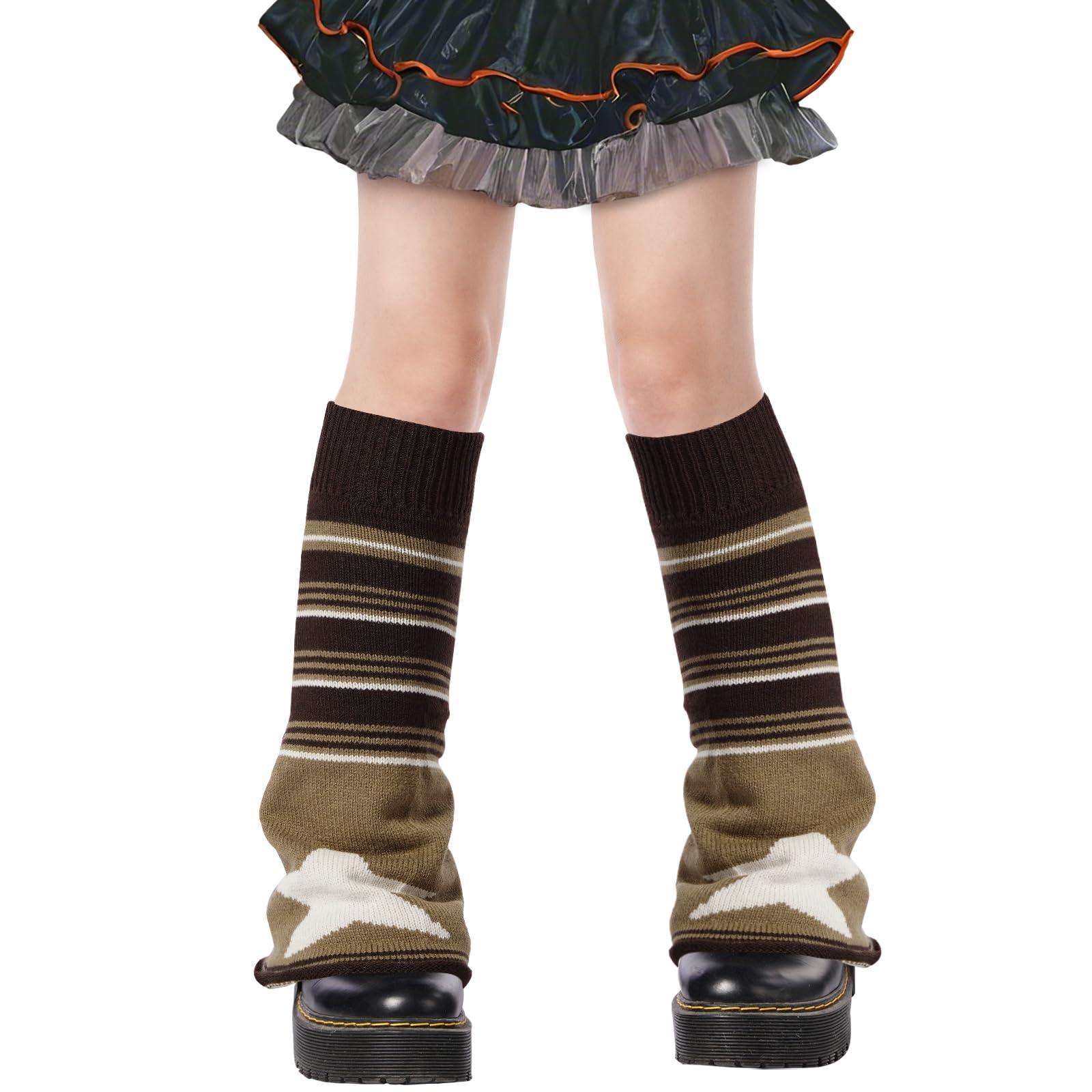 Crazy Girl Ancient Nana Bow Black Purple Skirt & Leg Warmers