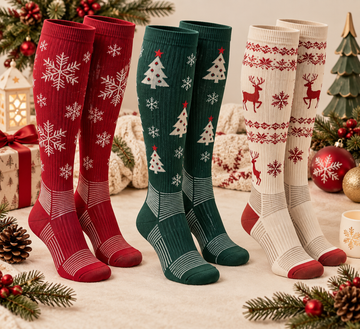 AI-generated editorial cover for Best Christmas Compression Socks for 2026: Festive Support Picks: Christmas compression socks with festive graduated support