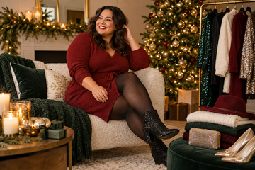 AI-generated editorial cover for Best Plus Size Thanksgiving Outfits for 2026: Hosting and Dinner Picks