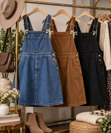 AI-generated editorial cover for Best Overall Dresses for 2027: Plus Size Layering Picks: plus-size overall dresses with bib fronts and shoulder straps