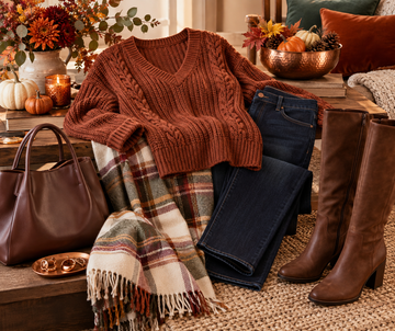 AI-generated editorial cover for Best Plus Size Thanksgiving Outfits for 2027: Cozy Picks