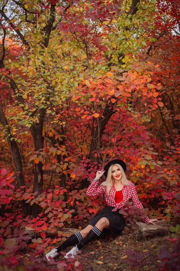 plus size over the knee socks fall 2026 styling moonwoodwear