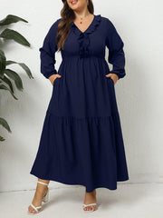 Plus Size Dress - Moon Wood