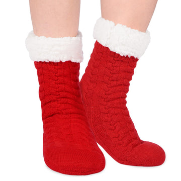 Crew Socken Damen Weihnachtssocke