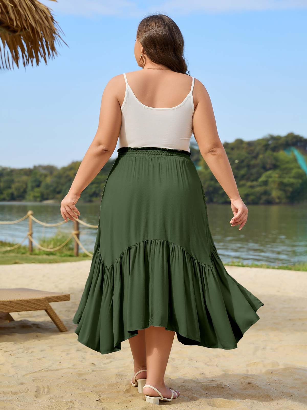 Maxi Skirt Dress Barn Plus Size Skirts Plus Size Boho Maxi Skirt Tiered- Green Moon Wood Maxi Skirt Dress Barn Plus Size Skirts Plus Size Boho Maxi Skirt Tiered- Green Moon Wood