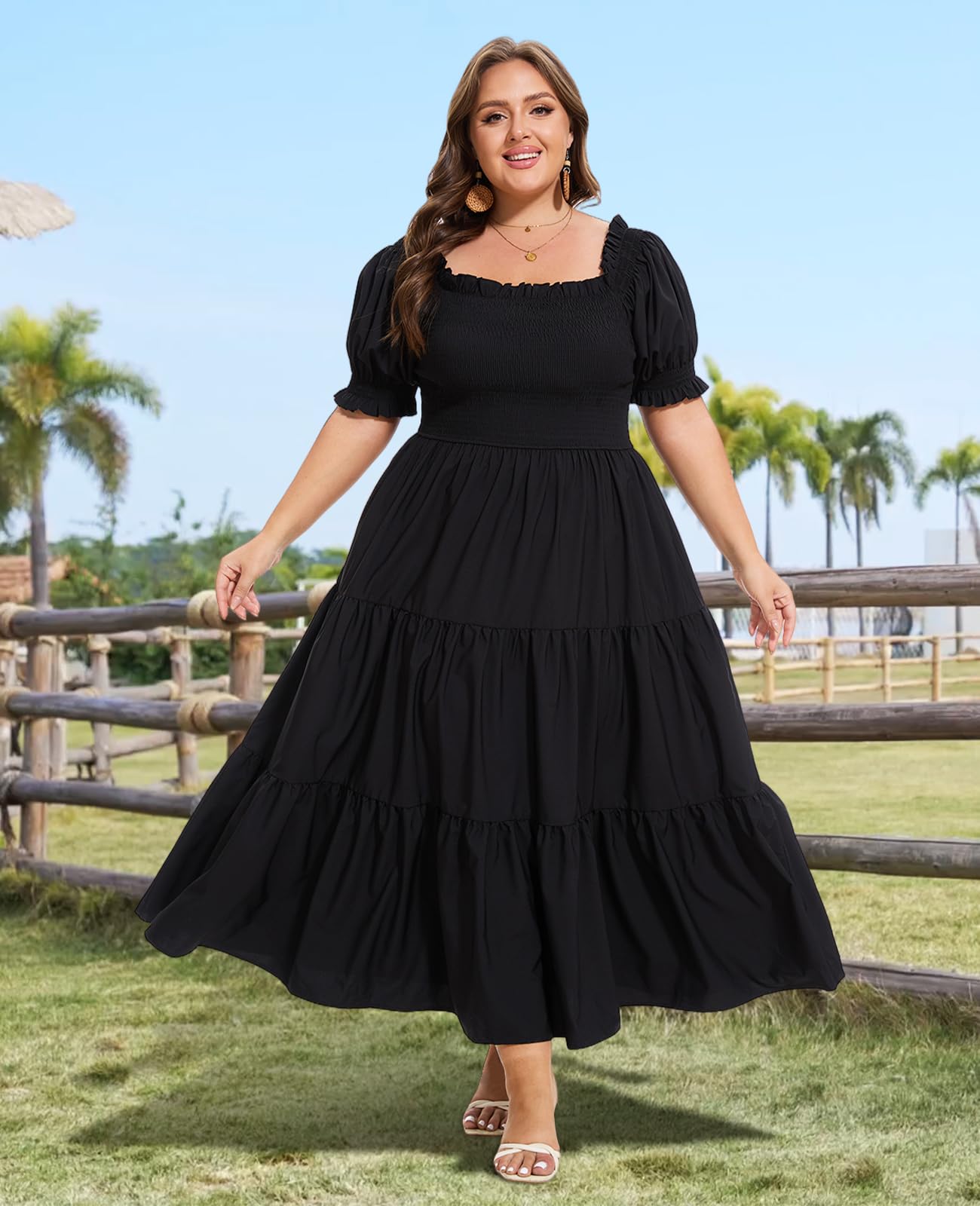 Maxi Dress Plus Size After Five SASSAFRAS Curve Green Plus Size