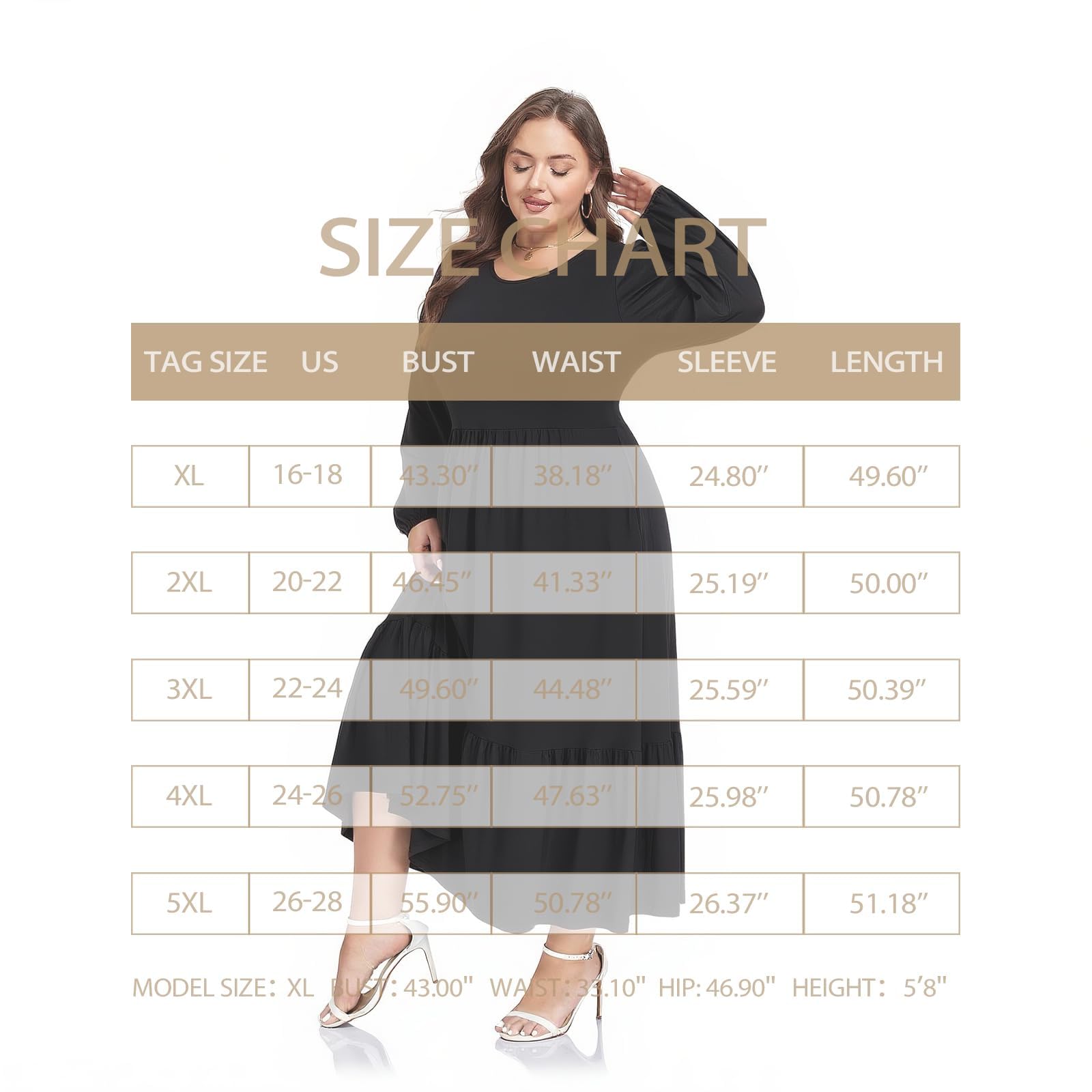 maxi dress size chart Galia V-neck Maxi Dress Size Chart Anatomie