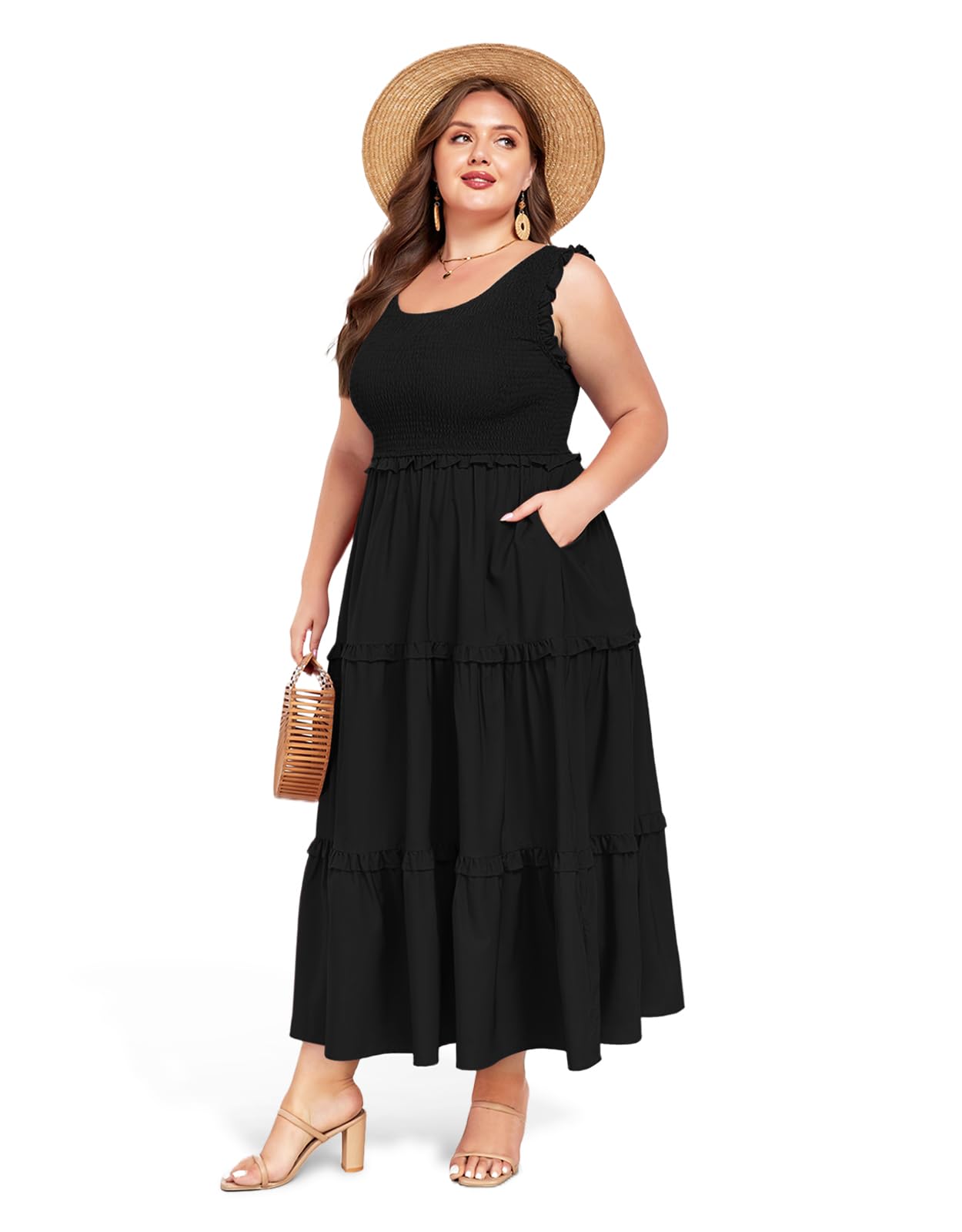 black maxi dress size 18 Maxi Dress Black Evening Dresses Size 18 Black Party Dress, Black Dress, Women Maxi Dress, Floor Length