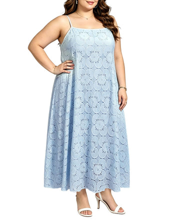 Plus Size Dress - Moon Wood Plus Size Dress - Moon Wood