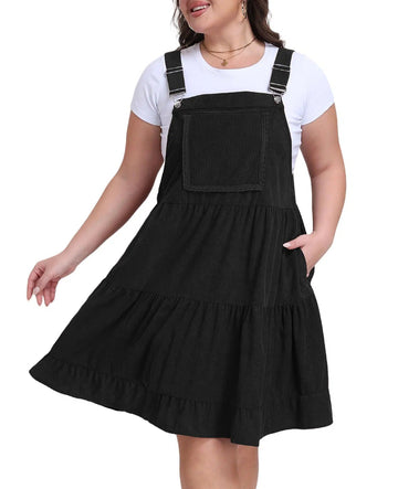 Plus Size Dress Overalls | Moon Wood Plus Size Dress Overalls | Moon Wood
