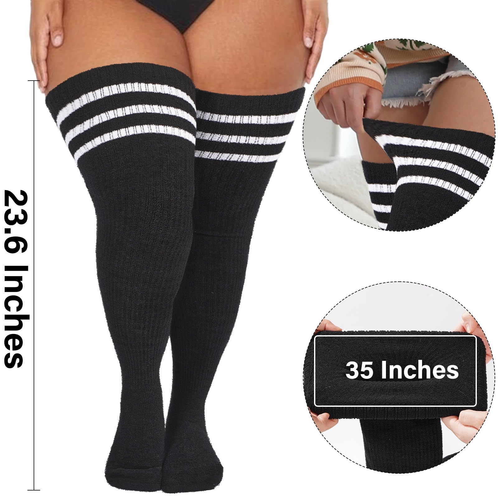 Thigh Highs Striped For Thick Thighs Plus Size Thigh High Socks - Striped Over Knee Socks For Thick Thighs Plus Size Thigh High Socks For Thick Thighs With Garter Belt Plus Size Thigh Highs Striped For Thick Thighs Plus Size Thigh High Socks - Striped Over Knee Socks For Thick Thighs Plus Size Thigh High Socks For Thick Thighs With Garter Belt Plus Size