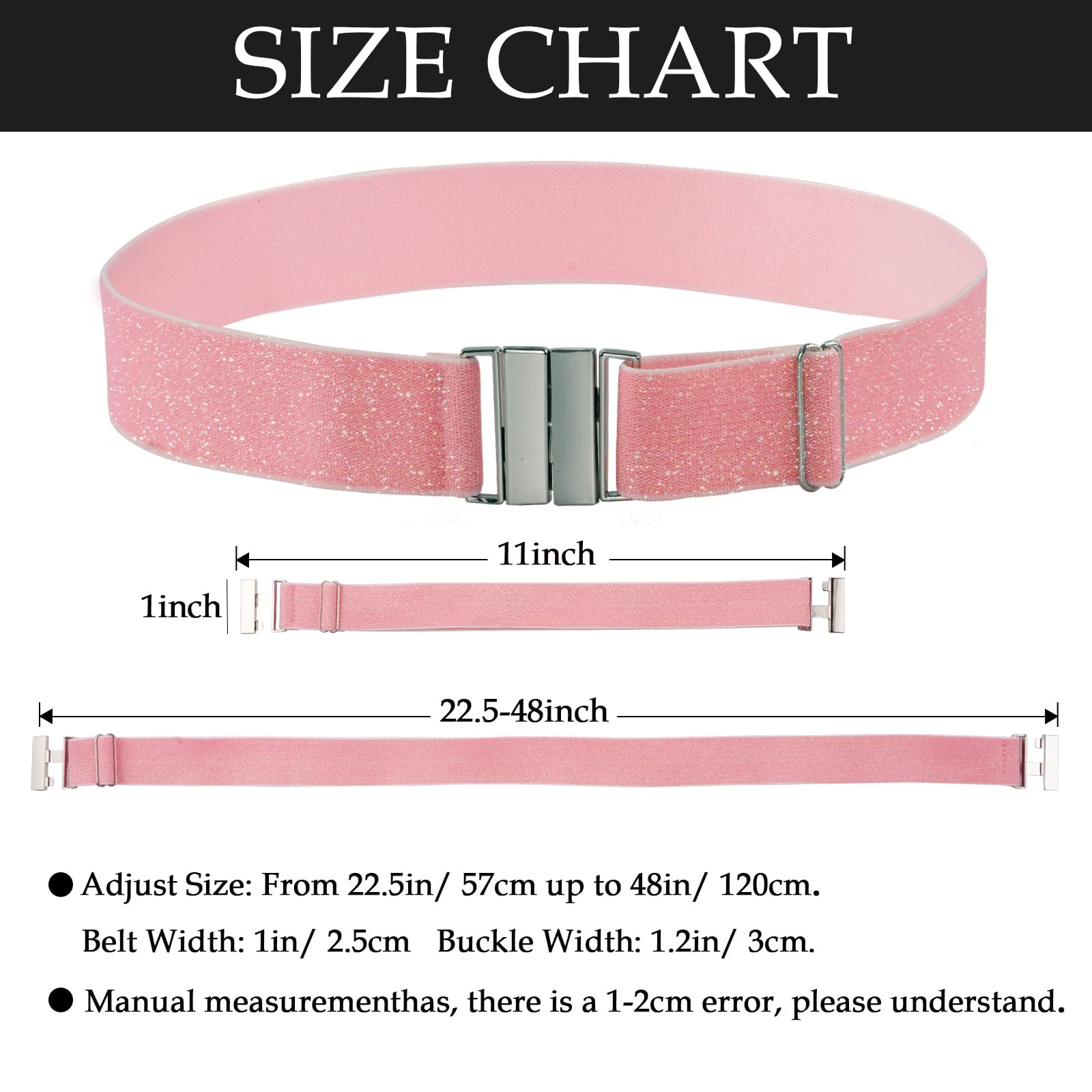 Shiny Plus Size Thigh Garter Belt with High Elastic-Pink Shiny Plus Size Thigh Garter Belt with High Elastic-Pink