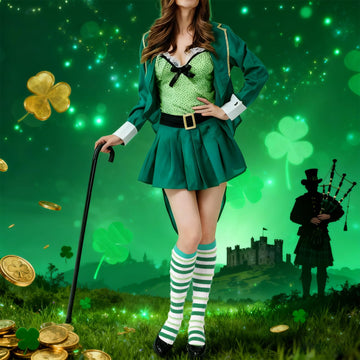 3 Paar Baumwoll-Kniestrümpfe – Schwarz