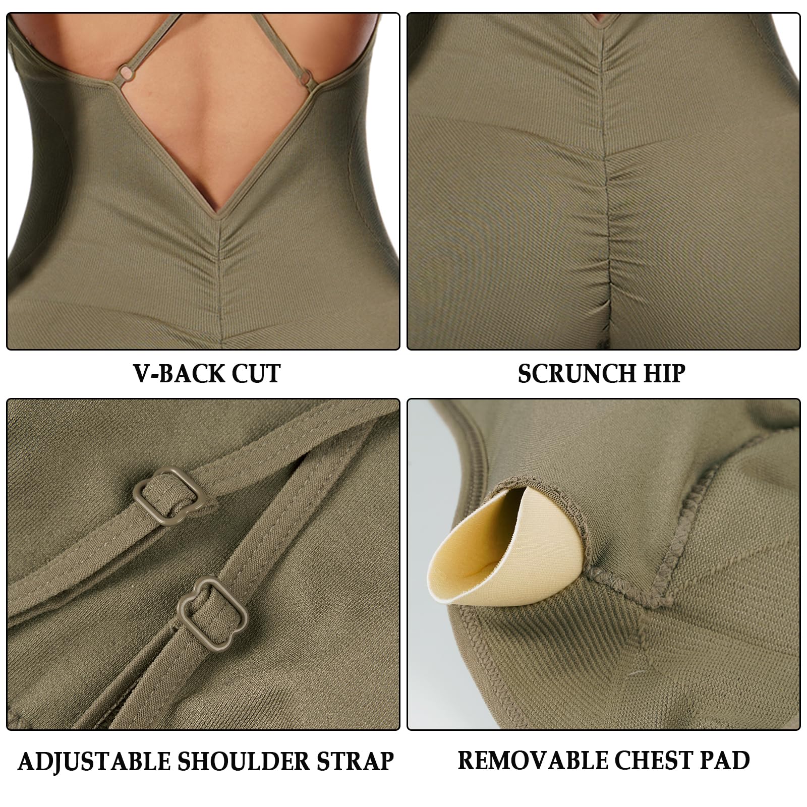 Khaki jumpsuit shorts clearance