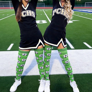 Women's Thigh High Socks Warm Soft - Soccer