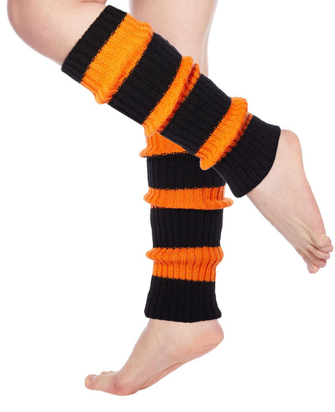 Womens Leg Warmers Neon Knitted | Moon Wood