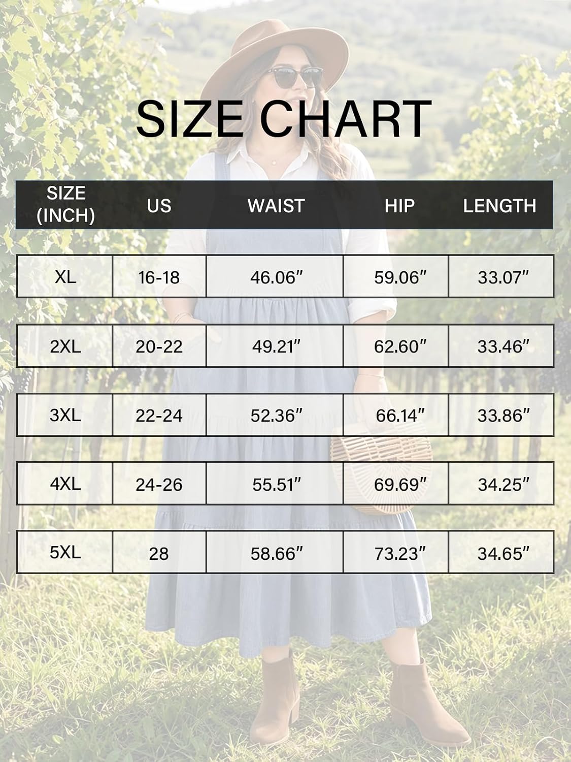 Moon Wood Women Plus Size Corduroy Pinafore Overall Dress Fall Jumper Dress - Blue