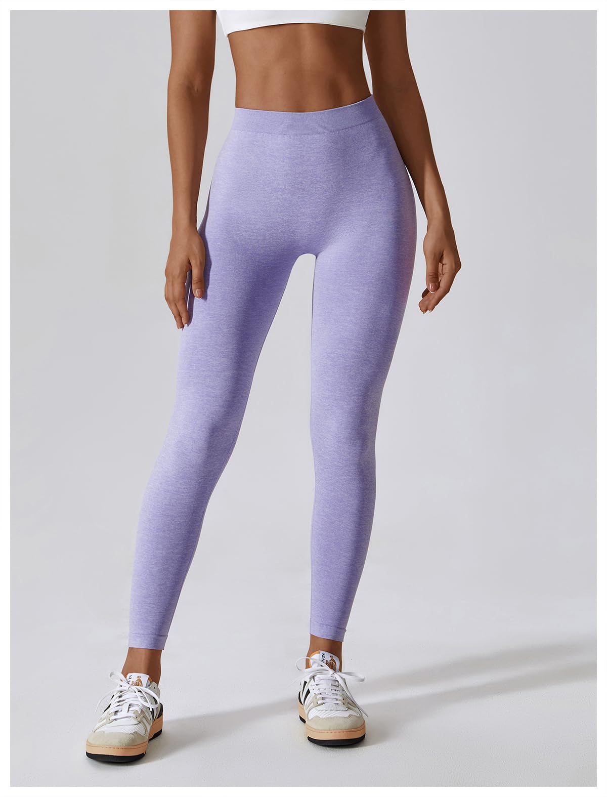 DondPO Leggings For Women,Leather Pants V Back Faux Leather Leggings Women Scrunch Butt Lifting V Cut Waist Shaped Ruched Squat Proof Leggings Tights Wom