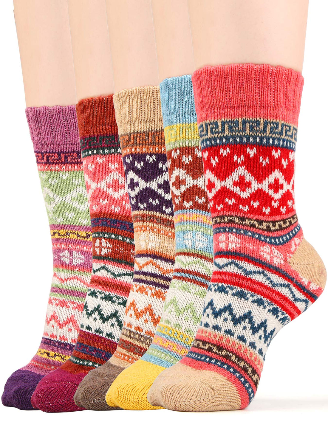 Crew Socks Women Christmas Sock丨Moon Wood