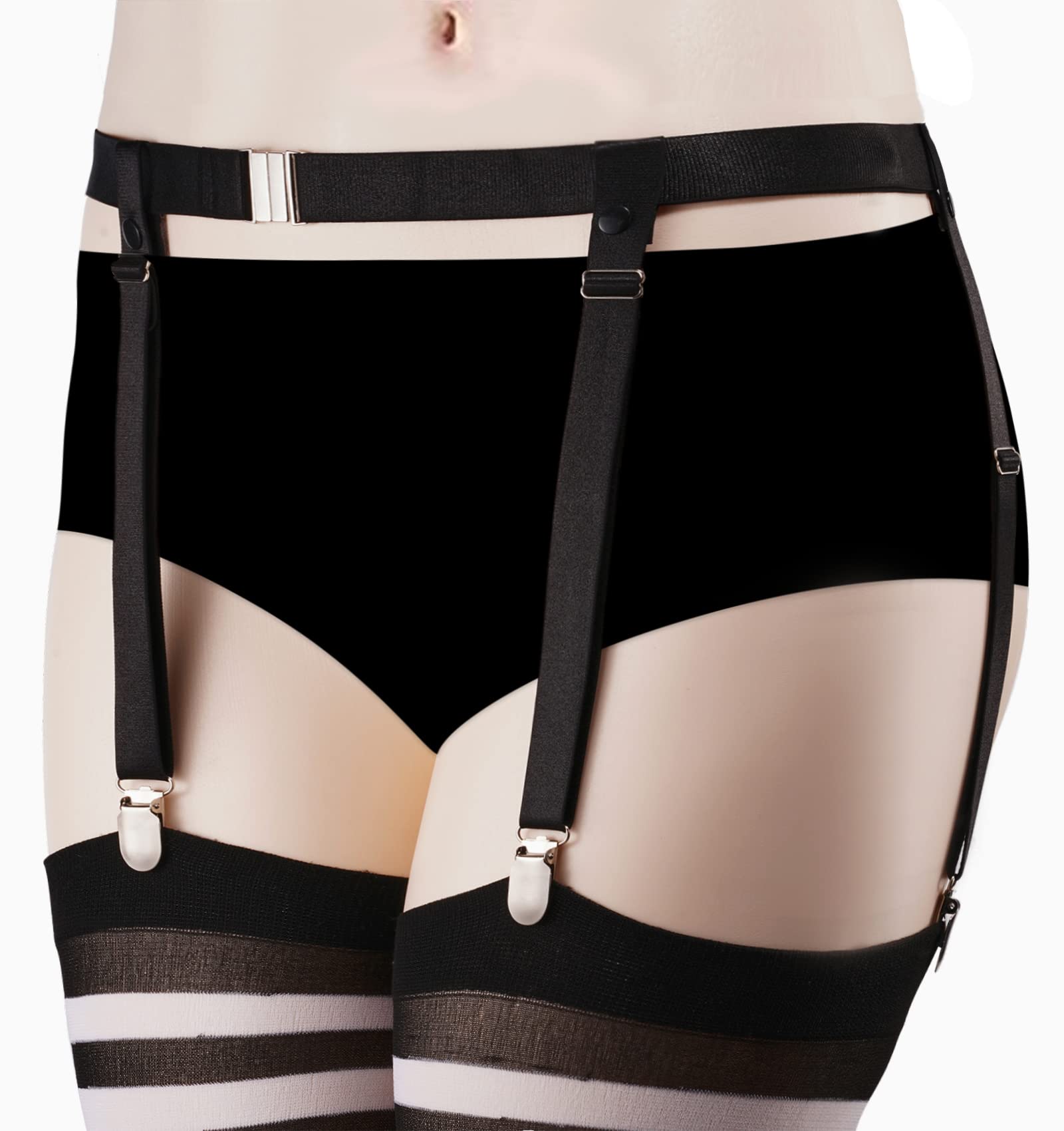 Plus Size Adjustable High Elastic Garter Belt | Moon Wood Plus Size Adjustable High Elastic Garter Belt | Moon Wood