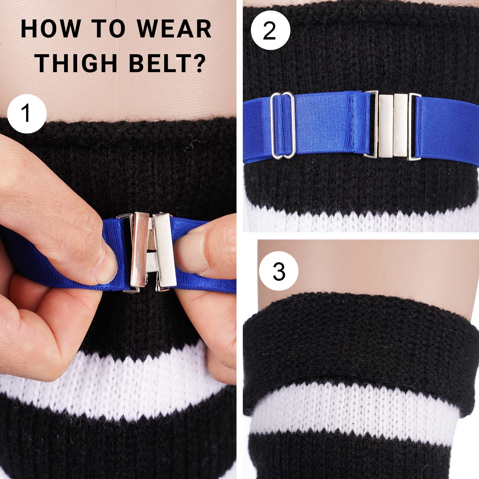 2 Pack Garter Belts GARGALA Women's Adjustable Thigh Garter Belt - Plus Size Sock Garters, Velvet Back, Silver Buckle, For Thigh High Stockings Adjustable Sock Garters For Thigh Highs 2 Pack Garter Belts GARGALA Women's Adjustable Thigh Garter Belt - Plus Size Sock Garters, Velvet Back, Silver Buckle, For Thigh High Stockings Adjustable Sock Garters For Thigh Highs