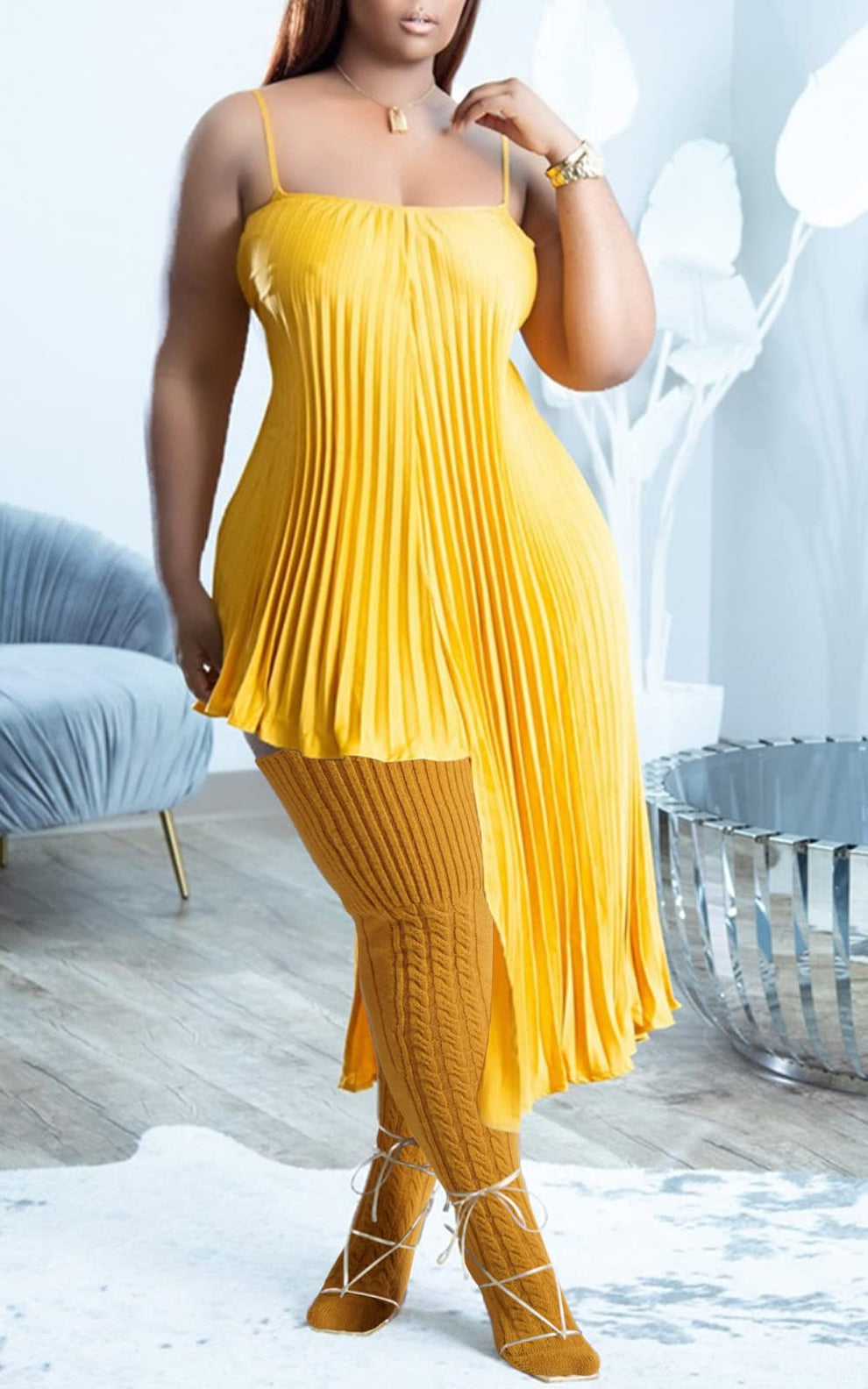 Wool Plus Size Thigh High Socks For Thick Thighs Moon Wood